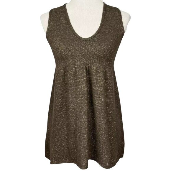 Vintage Y2K Babydoll Cashmere Sweater Tank Top - Picture 1 of 8